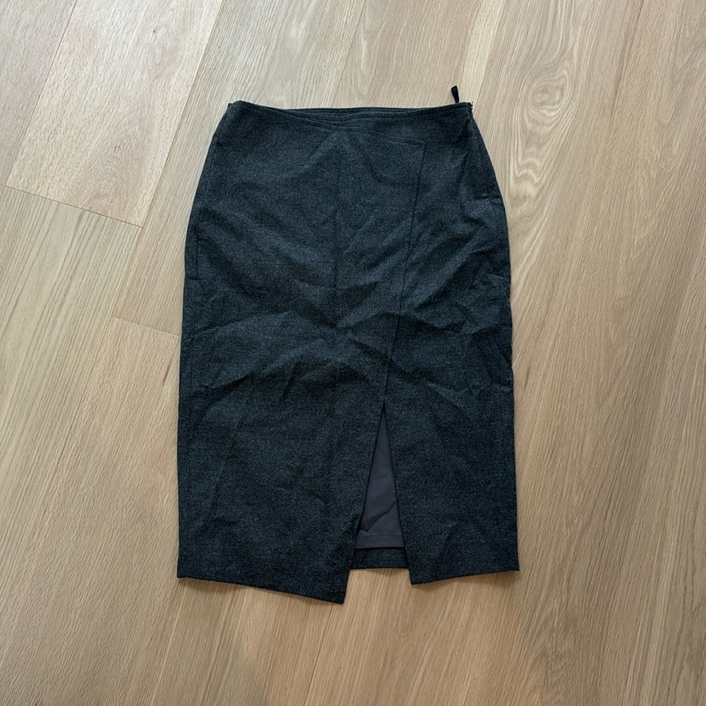 Aritzia wool pencil skirt
